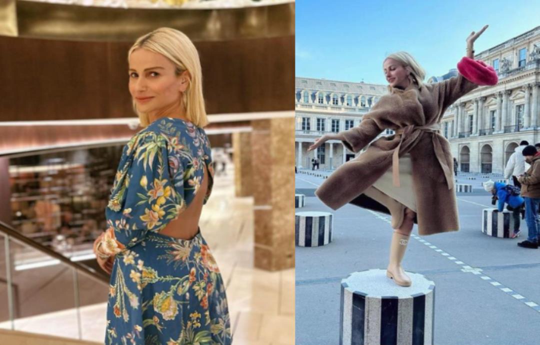 Εmily in Paris: Η απίστευτη φωτογραφία της Γιολίτη ως άγαλμα και τα σχόλια «Η Καρυάτιδα του Palais Royal»