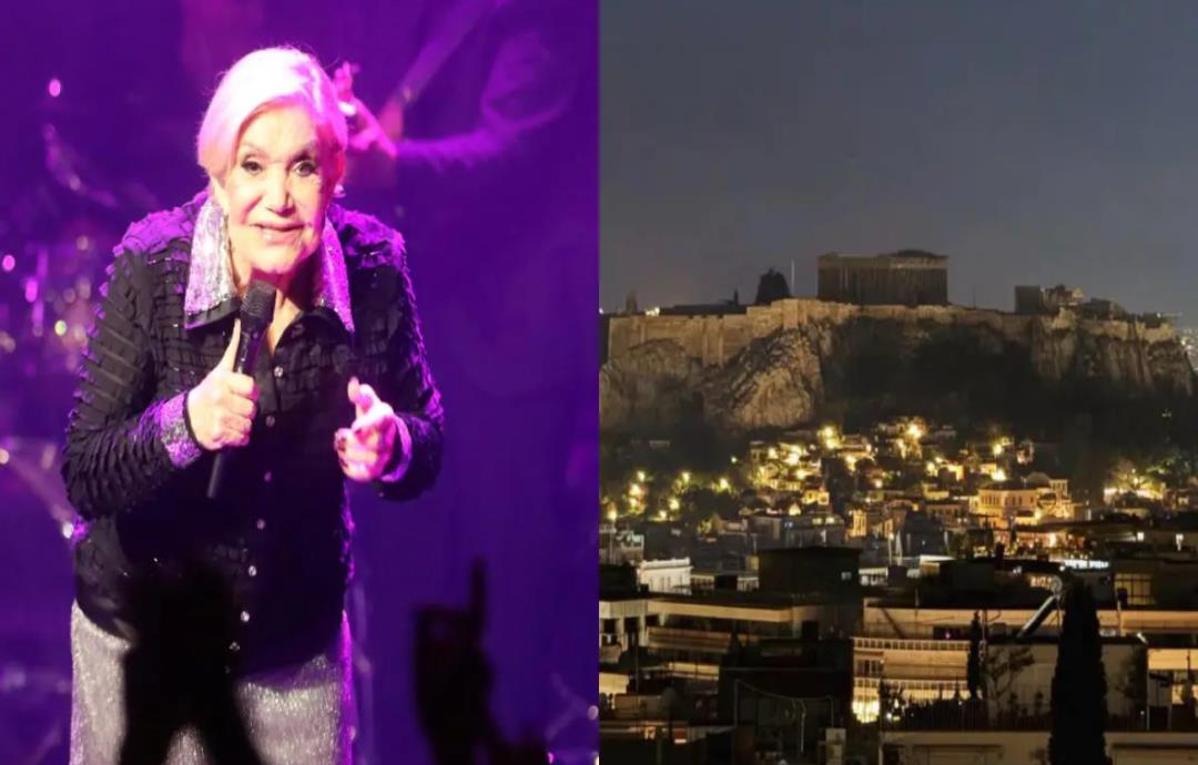 Μαρινέλλα: Fake news ότι έσβησαν τα φώτα της Ακρόπολης προς τιμήν της – Όλη η αλήθεια
