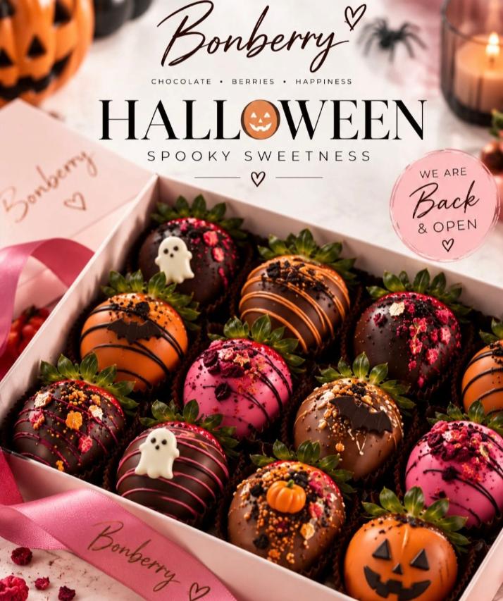 HALLOWEEN ΦΡΑΟΥΛΕΣ ΜΕ ΕΠΙΚΑΛΥΨΗ ΣΟΚΟΛΑΤΑ - Dolce